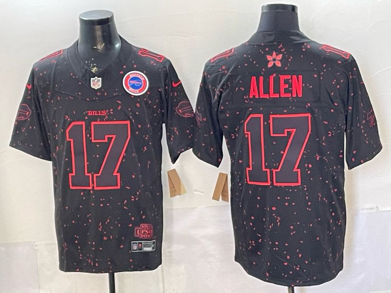 Men 2026 Buffalo Bills #17 Allen Black 4th generations Nike Limited NFL Jersey 04